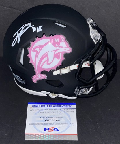 Jaelen Phillips Signed Autographed Custom Miami Dolphins Mini Helmet PSA/DNA - Picture 1 of 1