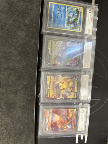 graded pokemon cards Cga. Charizard, Pikachu, Gyarados, Venusaur (Japanese Card) - Picture 1 of 5