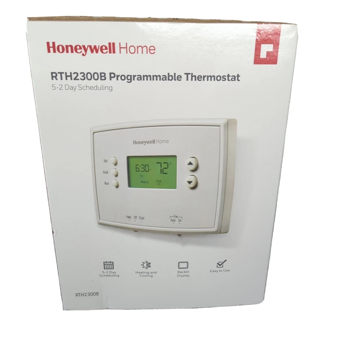 Honeywell Home Programmable Thermostat RTH2300B Open Box