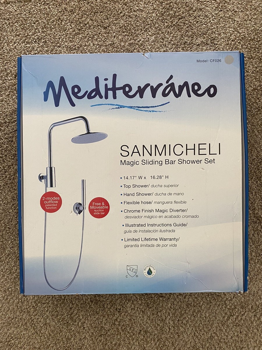 Mediterraneo Sanmicheli 17 High Pressure Shower System with