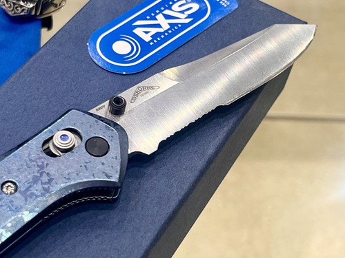 BENCHMADE 940 Osborne Luxury Blue ARCTIC Rare Limited Edition DIAMOND CLASS ๐ฆ - Picture 14 of 23