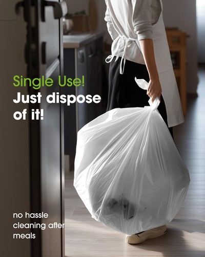 Pureegg Plastic Table Cloth Disposable 10 Pack 54 x 108 Inch Table Cloths Par... - Picture 5 of 9