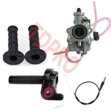 Molkt 26mm Carburetor Throttle Grips Cable for 140cc 150cc 160 Lifan SSR SDG 125