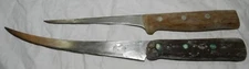 2 vintage R.H. Forschner Co. Victorinox Butcher Knives