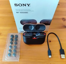 Sony WH-1000XM3 Bluetooth In-Ear-Kopfhörer | Schwarz | Active-Noise-Cancelling |