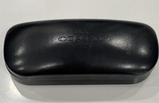 Coach New York Black Hardshell Clamshell Eye Glass Case