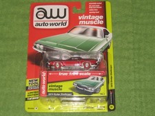 Auto World Vintage Muscle 1973 Dodge Challenger Ultra Red Rare