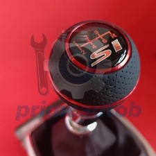 Red Leather Si 6s Jdm Sport Shift Gear Knob For Civic Mkx Mk9 Mk8 Accord Type R Red Leather Si 6s Jdm Sport Shift Gear Knob For Civic Mkx Mk9 Mk8 Accord Type R