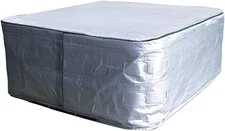 Waterproof Hot Tub Cover 170G Polyethylene Spa Cover and UV Protection Hot Tu...