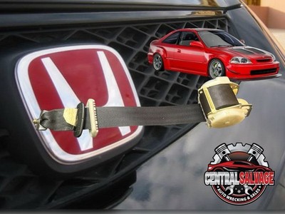 Honda Civic DX M/T FWD Rear Passenger RH Seat Belt Retractor 1996