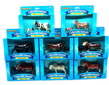 Ertl Farm Country Cow Bull and Calf Collectible Farm Animals NIB 1995 lot of 8 