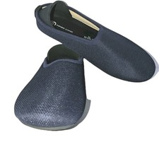 Mahabis Summer Slippers Shoes Indoor Outdoor Womens US 9 EU 40 Navy Blue A NEW 