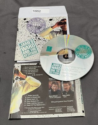 James Ward   Over All The World (CD, 1990) No Case #1I952