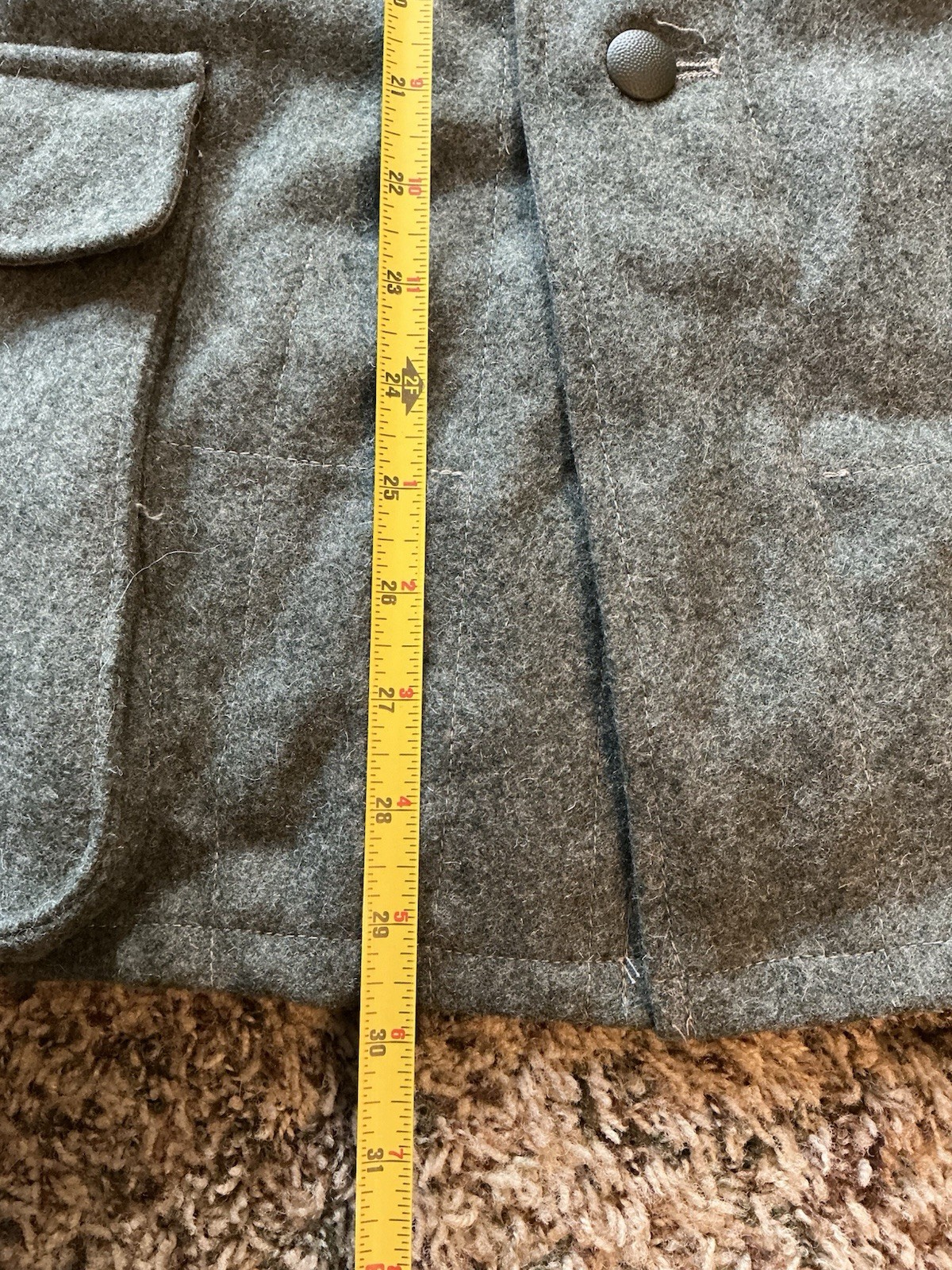 Mil-Tec Jacket Reproduction German Army Wool Size 50 (US Large) New With Tags