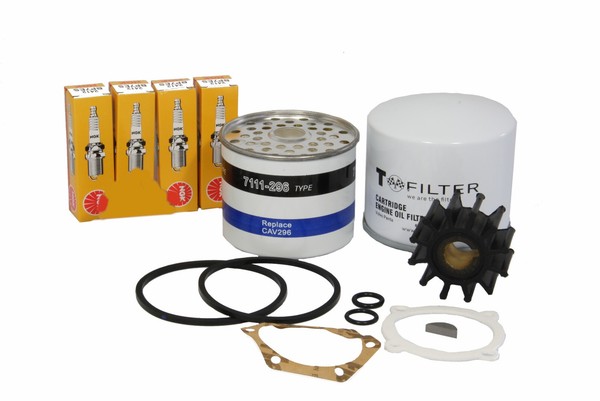 Wartungsset Maintenance Service Kit FüR Volvo Penta AQ120 AQ125 AQ131 AQ140 AQ14-image
