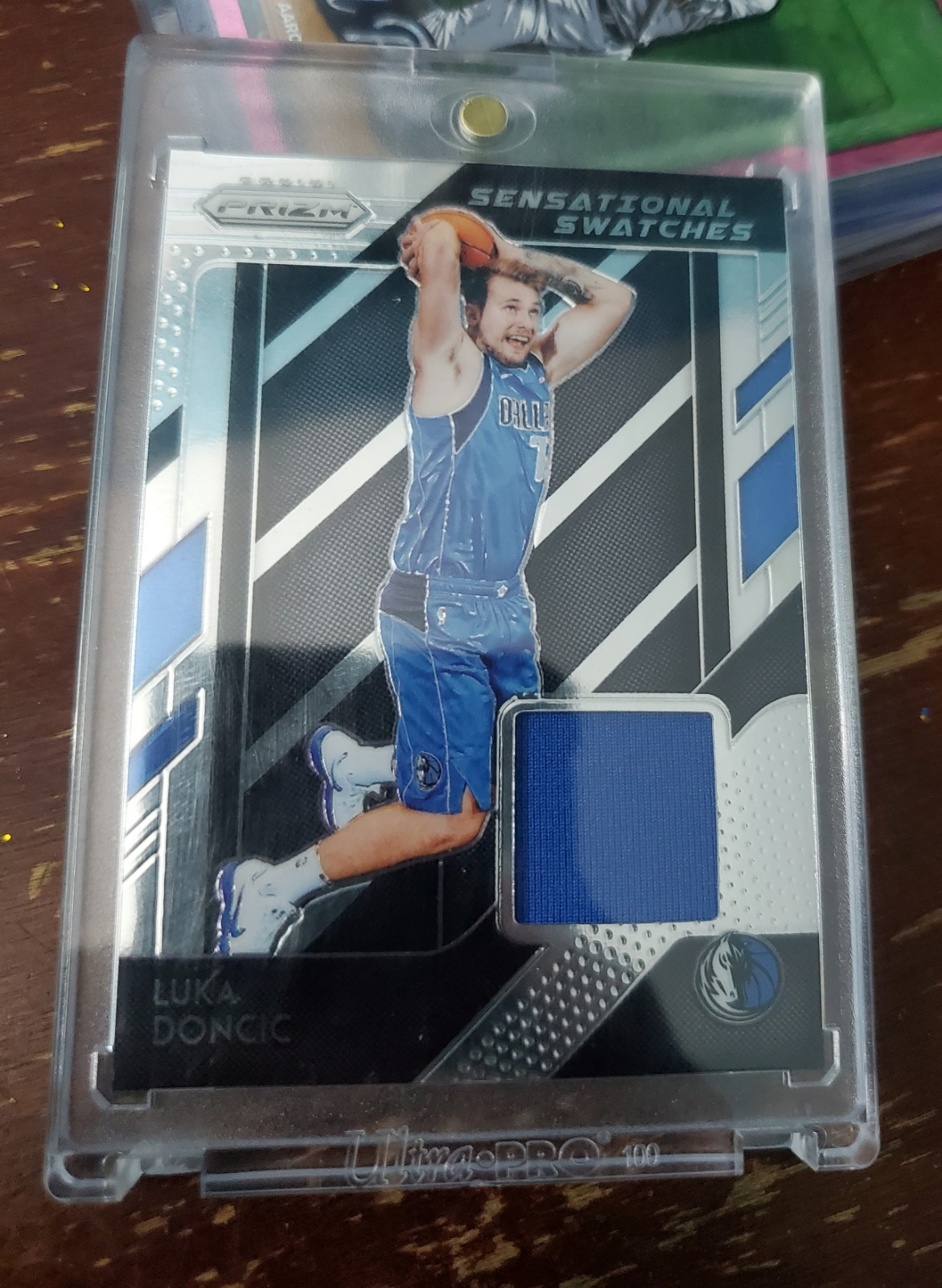 2018 luka doncic prizm sensational swatches