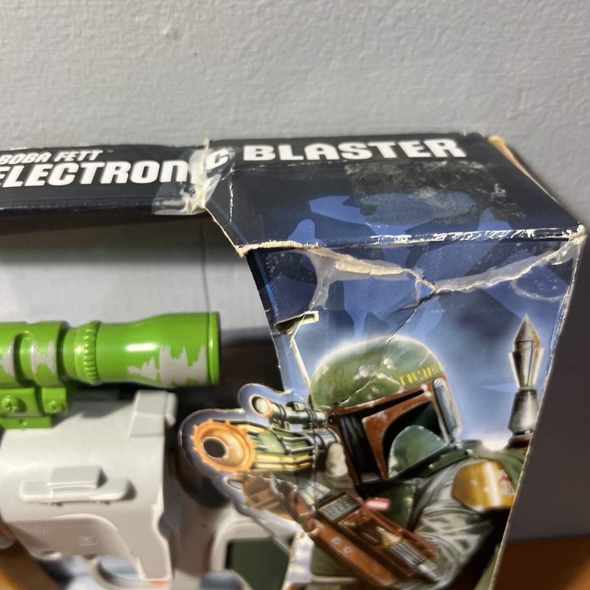 Hasbro Star Wars Boba Fett Electronic Blaster Costume Prop Sealed