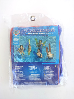 Vintage Swimline Water Sports Inflatable Doodles 72'' Package of Six