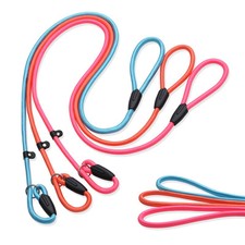 3 - Pack of Super - Strong Slip Lead Dog Leashes: Ideal Training Leashes for ...