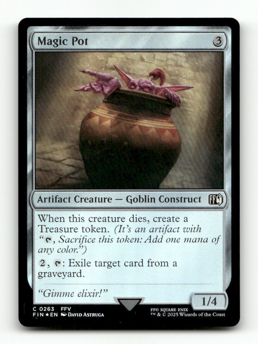 Magic Pot 263 Common FINAL FANTASY Magic: The Gathering Foil Near Mint