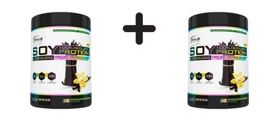 2 x Genius Nutrition 100% Soy Protein Isolate (900g) Vanilla (30,53 EUR/kg)