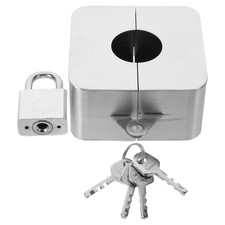 Stainless Steel Water Valve Lock Locking Spigot Hose Bib Handle Locks