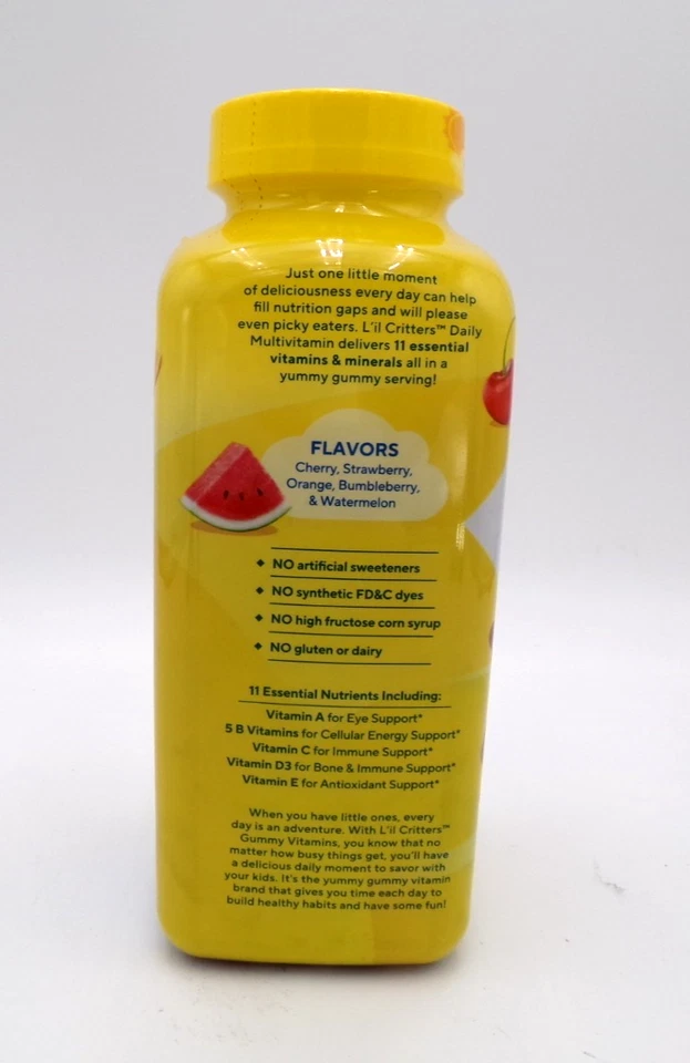Multivitamínico Completo L'il Critters Gummy Vites, 300 ct. Foto 4 de 4