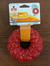 1 NYLABONE STRONG CHEW ROLL  CHASE DOG TOY BEEF FLAVOR NIP