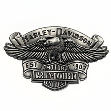 Harley-Davidson 2008 Eagle Belt Buckle Bar  Shield 99401-09VM Vtg Biker Mens