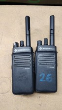 LOT OF 2 MOTOROLA XPR 300  APR 330e AAH02RDC9JA2AN/ AAH02RDC9VA1AN USED