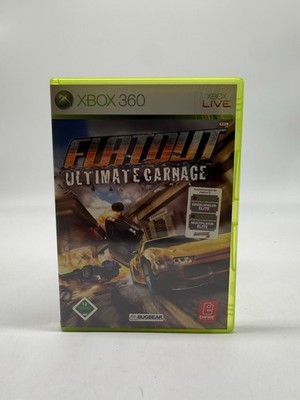 Flatout Xbox 360 Ultimate Carnage Rennen Racing Microsoft