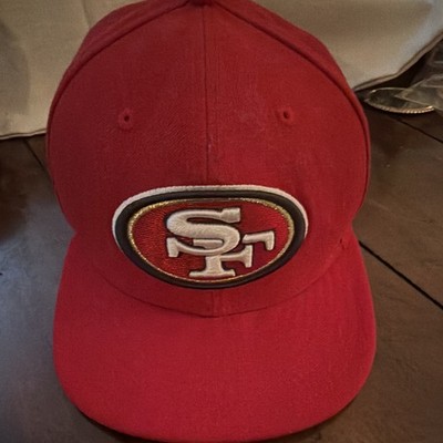 New Era San Francisco 49ers NFL Football Cap Hat Red Officially Licensed