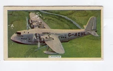 Mechanization card 1936 #21 Imperial Airways Flying Boat ‘Canopus'