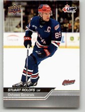 2023-24 Upper Deck CHL Stuart Rolofs #29 Oshawa Generals