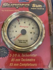 Sunpro Sun Super Tach Ii Tachometer Cp7903-38 Inch Diameter Sunpro Sun Super Tach Ii Tachometer Cp7903-38 Inch Diameter