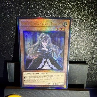 Ghost Belle & Haunted Mansion (PUR) RA01-EN011 25th Anniversary Rarity...