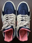 women’s size 8 Nike Air Huarache Run oatmeal/binary blue/lava glow — photo 4