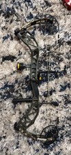 Bear Archery Legend XR RH Compound Bow Hunting Green Camo Aluminum w/ Case