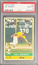 1976 Topps Baseball Cards 45
