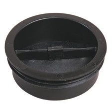 Trap-Tite Drain Seal,Black,Polypropylene,1-7/16" H 69440 Trap-Tite 69440