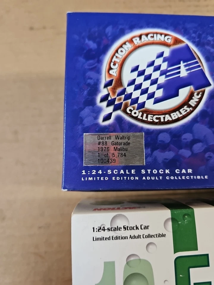 Darrell Waltrip #88 Gatorade 1976 Chevrolet Malibu 1:24 Action 5,784 Made - Image 4 of 4