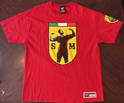 WWE Santino Marella Authentic Gear Red T-shirt - Size XL