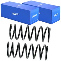 2X Skf Fahrwerksfedern Federn Hinten Passend FüR Hyundai Atos