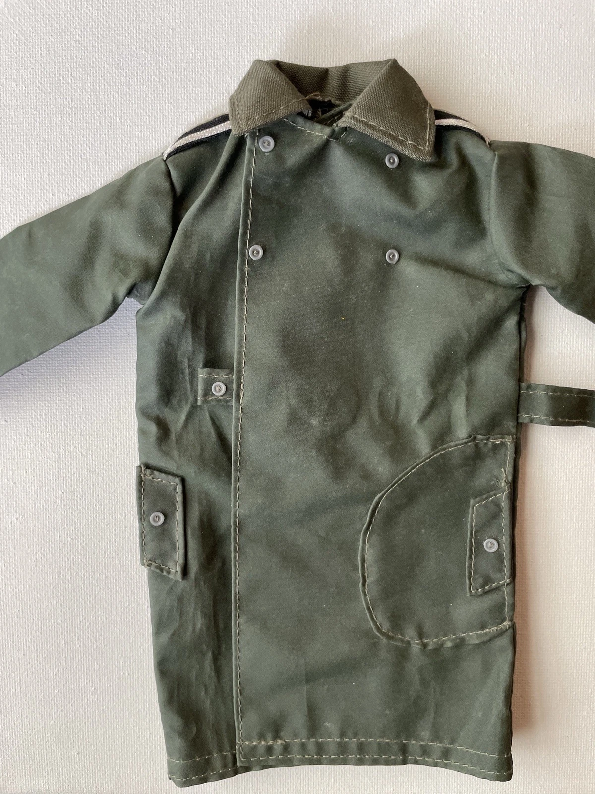 UNDERCOVER SCALA 1 6 TEDESCO WW2 WAFFEN SS MOTO PIOGGIA OTTIMO CAPPOTTO TOP SECRET TOYS