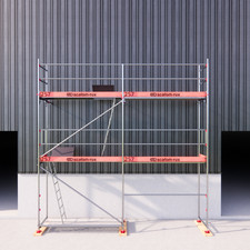 Rux Framescaff Fassadengerüst 37 m² | technisch kompatibel zu Layher