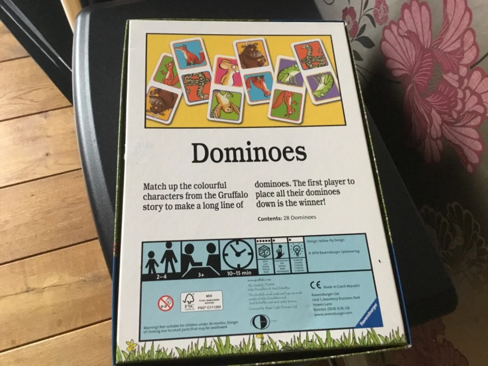 THE GRUFFALO DOMINOES GAME - JULIA DONALDSON/AXEL SCHEFFLER (RAVENSBURGER) - Image 4 of 4