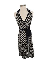 Diane von Furstenberg x Target Black Knit Sleeveless Wrap Dress Size XS