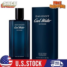 Cool Water Intense by Davidoff 4.2 oz EDP Cologne for Men New In Box