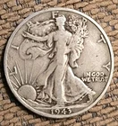 1943 S 50C Walking Liberty Half Dollar