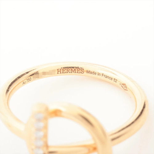 Hermès Echappee Diamant Ring 750 (PG) 4,7g 52 - Bild 3 von 3